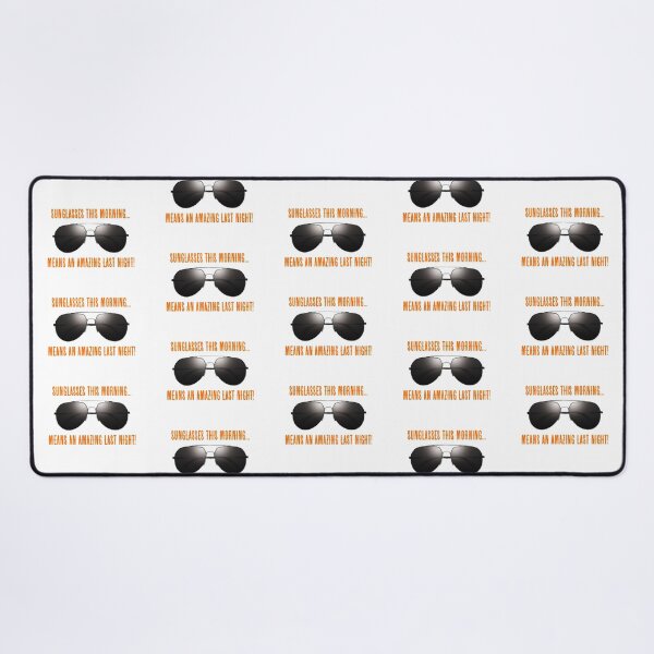 Item preview, Sunglasses This Morning…! Orange (on White) designed and sold by PawsitiveMum.
