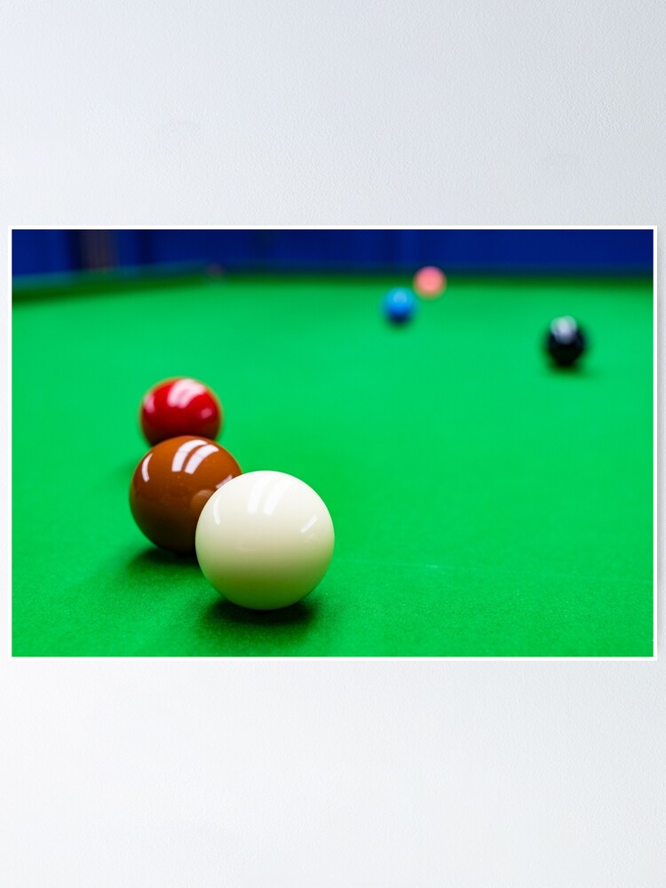 brown snooker ball