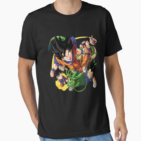 Item preview, Dragonball characters illustration, Goku Vegeta  designed and sold by dennisnatur.