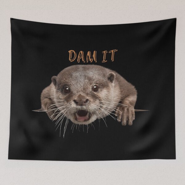 Item preview, Dam It Otter designed and sold by ProtonProject.