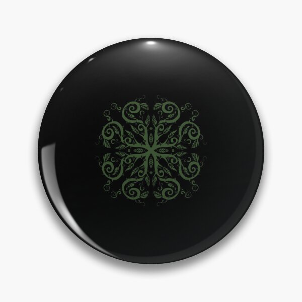 Item preview, Green Ivy Pattern Green Earthy Druid designed and sold by Evrallimee.