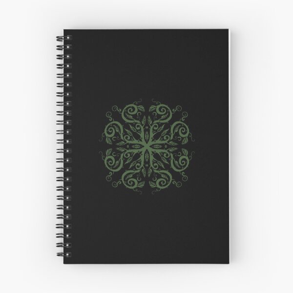 Item preview, Green Ivy Pattern Green Earthy Druid designed and sold by Evrallimee.