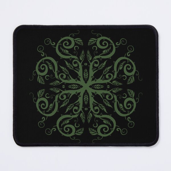 Item preview, Green Ivy Pattern Green Earthy Druid designed and sold by Evrallimee.