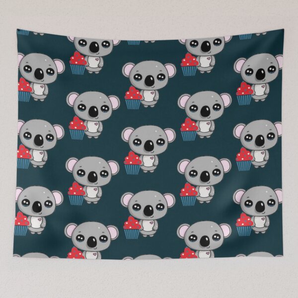 Item preview, Koala cupcake, funny koala, gift         designed and sold by ClergerSarah.