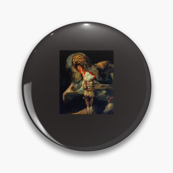 Item preview, Saturn Devouring His Son by Francisco Goya Sticker designed and sold by MarkusFeichte.