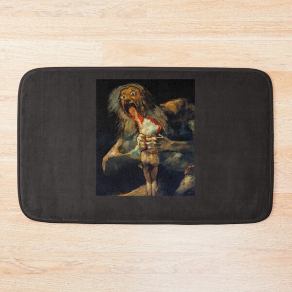 Item preview, Saturn Devouring His Son by Francisco Goya Sticker designed and sold by MarkusFeichte.