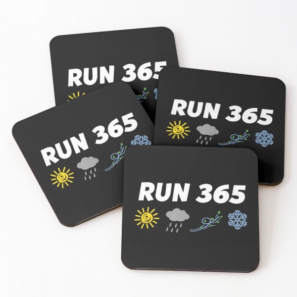 Item preview, Run Streak Funny Run Every Day Running Sayings Run 365 Classic T-Shirt designed and sold by mercedesfr47.