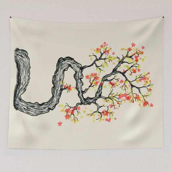 Item preview, Crooked autumn tree designed and sold by Bwiselizzy.