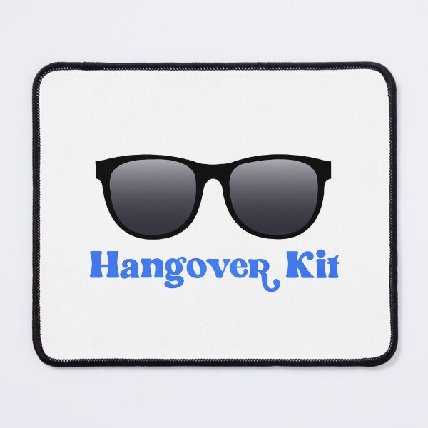 Item preview, Hangover Kit! Blue (on White) designed and sold by PawsitiveMum.