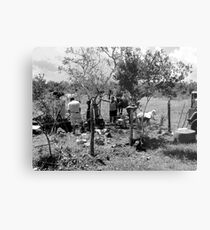 Laborers, Cozumel Metal Print