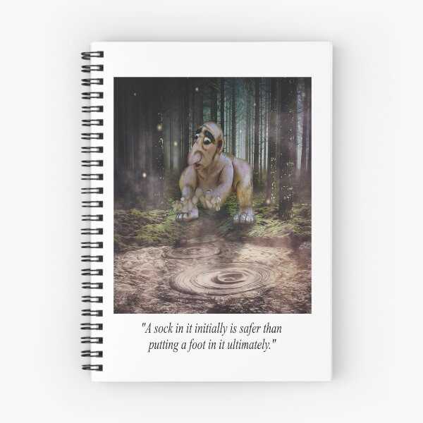 Item preview, Fantasy Quotation Ogre Warning  designed and sold by NovawayDirect.
