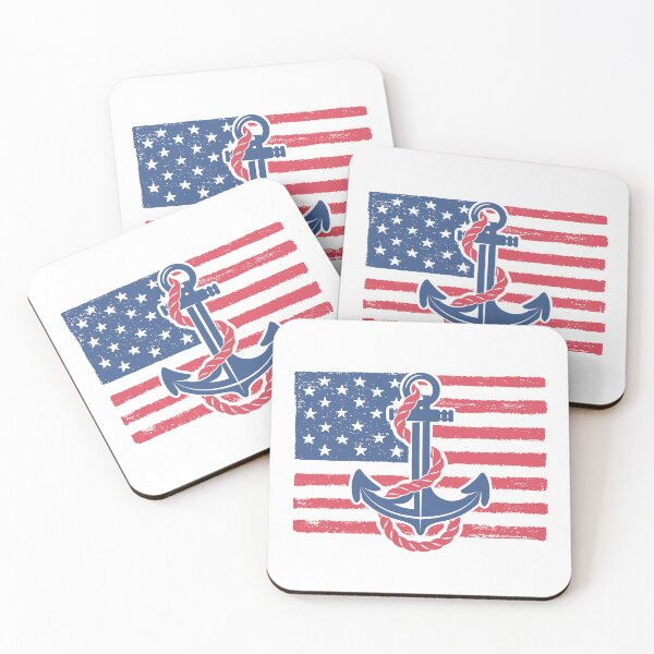 Item preview, Gifts for Boaters Patriotic Nautical US Flag designed and sold by TM-Multidesign.