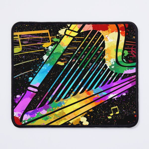 Item preview, Harp watercolor designed and sold by MatildaWatson.