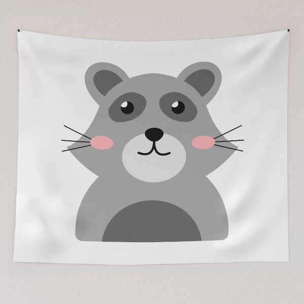 Item preview, lindo mapache designed and sold by ShopLeilaArt.