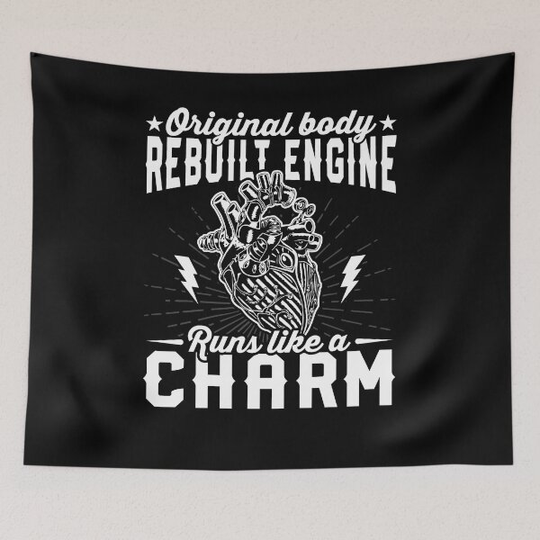 Item preview, Original Body Rebuilt Engine Shirt, Open Heart Bypass Surgery Shirt, Heart Surgery Shirt, Heart Transplant Gift, Heart Attack Survivor Shirt designed and sold by aymob.