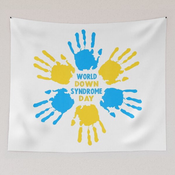 Item preview, Hand Print World Down Syndrome Day Women and Kids designed and sold by blackcowgirls.