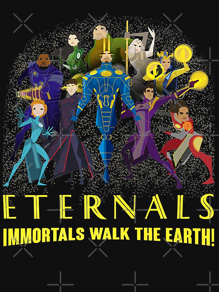 Disover Surprise Eternals Heroic Pose Group Shot Halloween Holiday T-Shirt