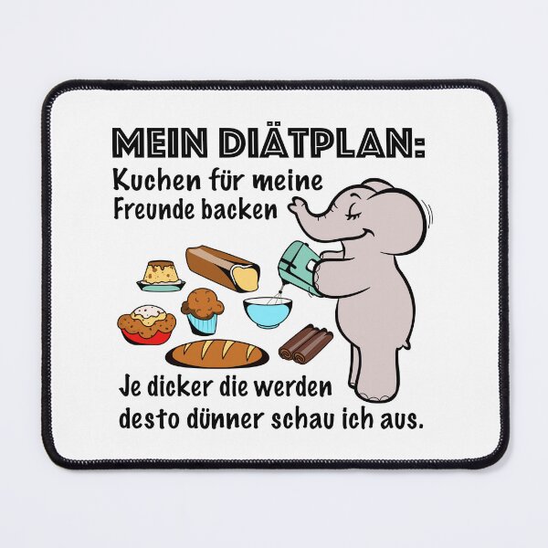 Item preview, My diet plan! Baking for Friends! designed and sold by YassOrNope.