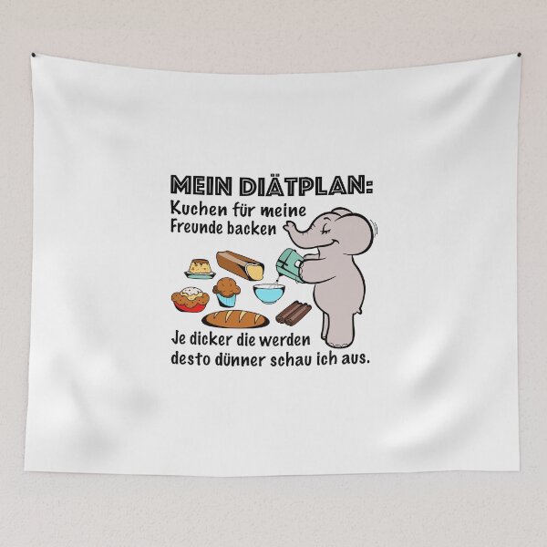 Item preview, My diet plan! Baking for Friends! designed and sold by YassOrNope.