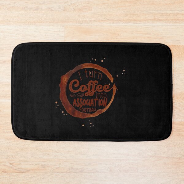 Item preview, I Turn Coffee Into Association Football Sticker designed and sold by cohenashl6.