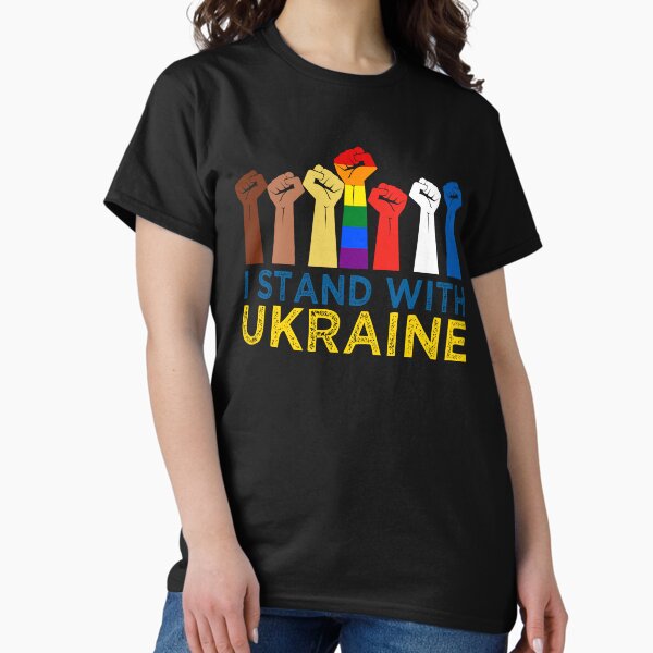 Item preview, I Stand With Ukraine Anti Putin United designed and sold by murielvernon.