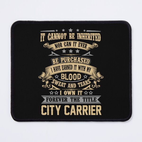 Item preview, City Carrier T Shirt - Forever The Title Job Gift Item Tee designed and sold by celiagomez456.