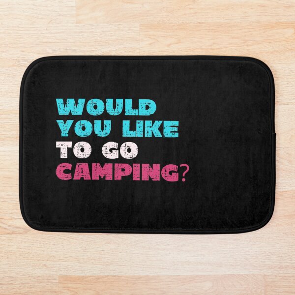 Item preview, ¿Te gustaría ir de campamento? designed and sold by RedCampLife.