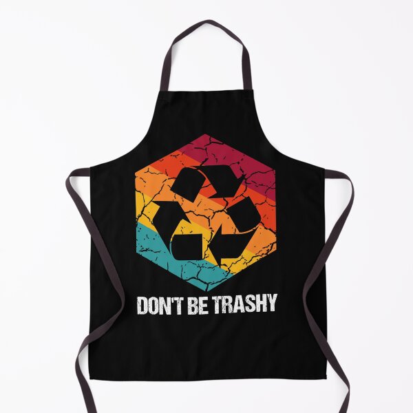 Item preview, Vintage Earth Day Recycle Design: Don't Be Trashy designed and sold by AMINE ★★★★★.