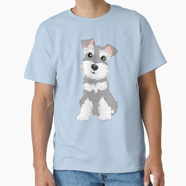 Item preview, Love Salt and Pepper Miniature Schnauzer designed and sold by Lulupainting.