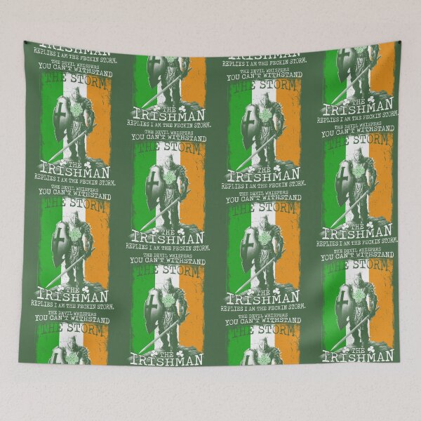 Item preview, The Storm The Irish Man designed and sold by BeanxMax.