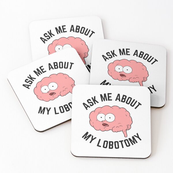 Item preview, Ask Me About My Lobotomy Funny Brain Surgery designed and sold by badretop.