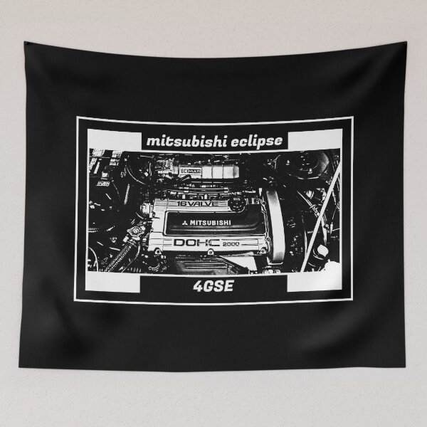 Item preview, MITSUBISHI ECLIPSE D20 ENGINE (Black Version) designed and sold by Cero81.