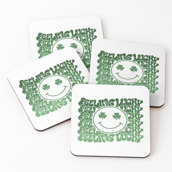 Item preview, Feeling Lucky Saint Paddys Irish Smiling Icon Shamrock Eyes   designed and sold by AidanCooke43.