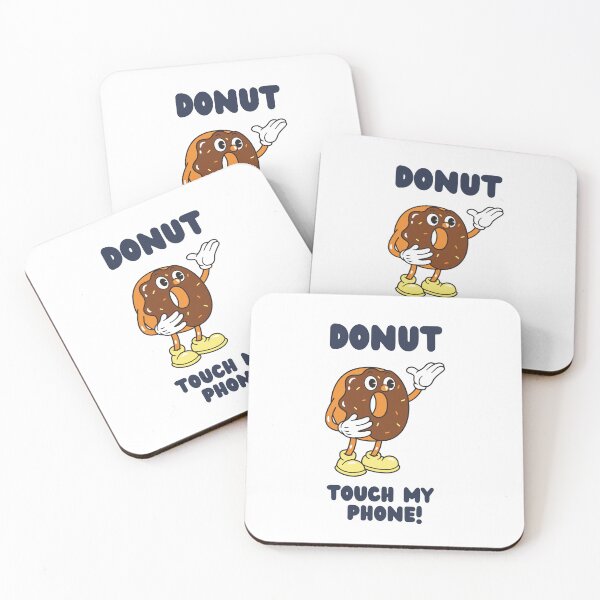 Item preview, Donut Touch My Phone | Funny Pun Aesthetic designed and sold by ISayHeaven.