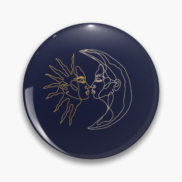 Item preview, Helios and Selene (Blue) designed and sold by ArtivistsCave.