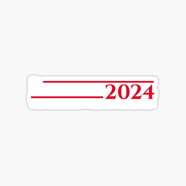 "Lebowski 2024" Sticker for Sale by BeAwesomeTee Redbubble