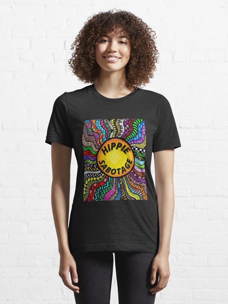 Erhverv Grand Musling Hippie Sabotage" Essential T-Shirt for Sale by MichaelPursleys | Redbubble