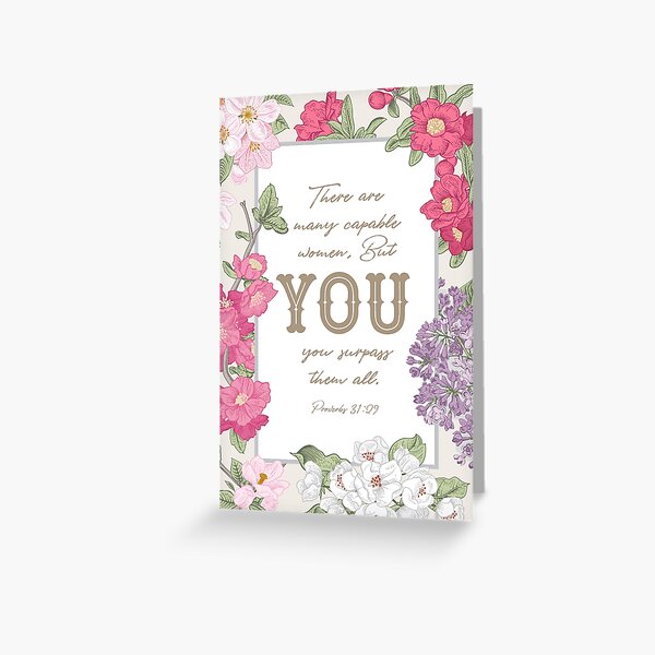 Item preview, Proverbs 31:29 designed and sold by Paper Bee Gift Shop.