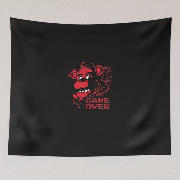 Item preview, Five Nights At Freddy&x27;s Pizzeria Game Over Essential T-Shirt designed and sold by PhilippBlanken.