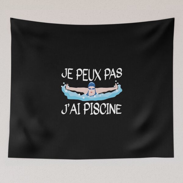 Aperçu de l'œuvre Nageurs Natation J'peux Pas J'ai Piscine T-shirt classique créée et vendue par alishaston.