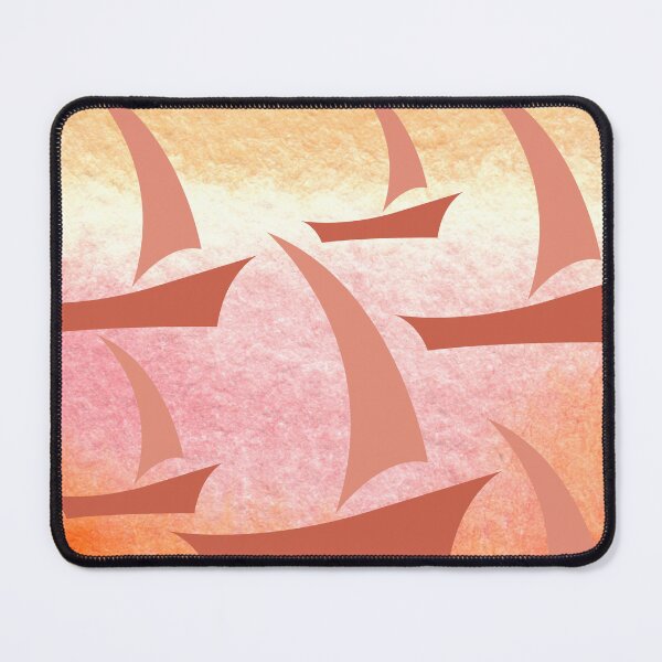 Item preview, Terracota Watercolor Boats designed and sold by inStoredecor.