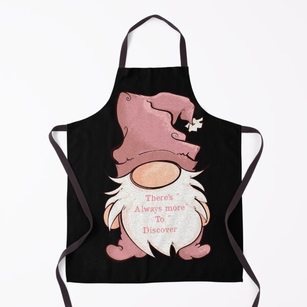 Item preview, Lady Gnome cartoon, There’s always more to discover, Girlfriend Quote designed and sold by DebbieJoyArt.
