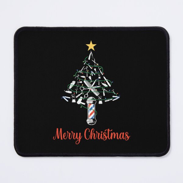 Item preview, Barber Quote Merry Xmas Hairdresser Xmas Tree Haircut designed and sold by TeeHome.
