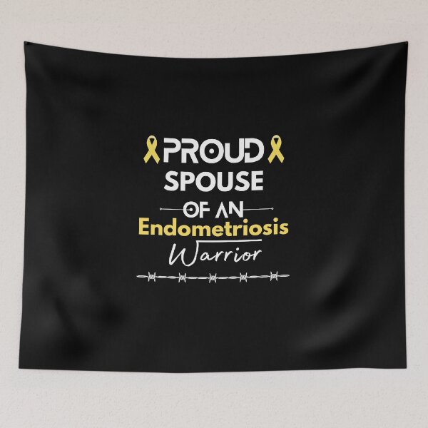 Item preview, Proud Spouse of an Endo Warrior designed and sold by DesignsWithMel.