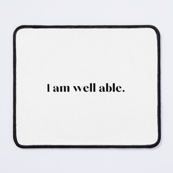 Item preview, I am well able. designed and sold by EnlightParis.