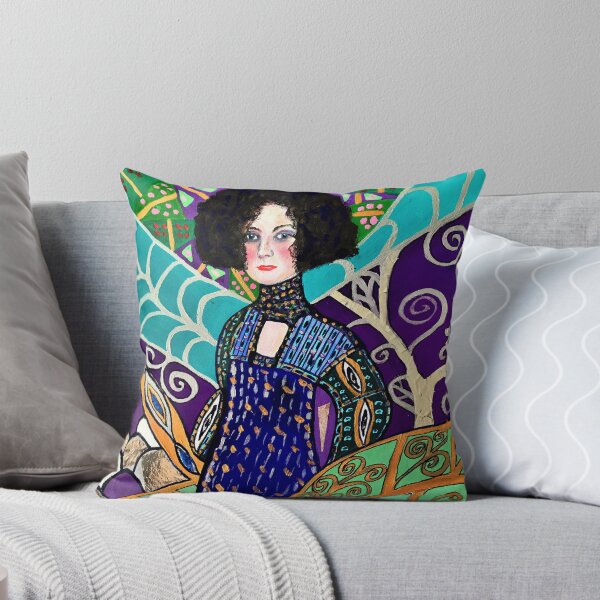 Item preview, Homage to Klimt -portrait of a woman designed and sold by Bekiwool.