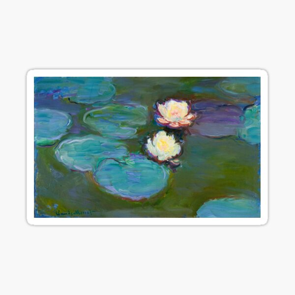 Vista previa del artículo con la obra «Claude Monet - Nenúfares», diseñado y vendido por artcenter.