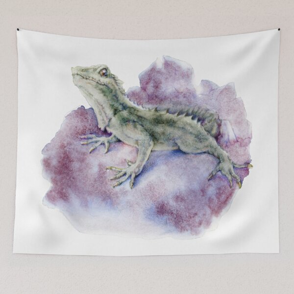 Item preview, Lizard On Amethyst Gemstone designed and sold by Miriam Steinau.