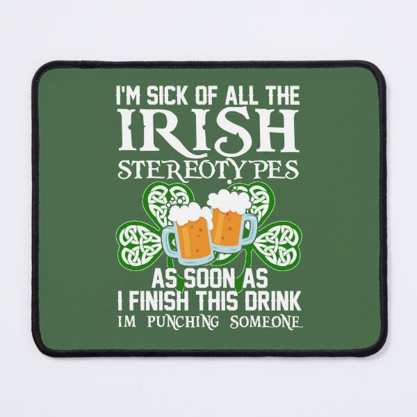 Drink Until You Are A Gallagher Mouse Pad for Sale by BeanxMax
