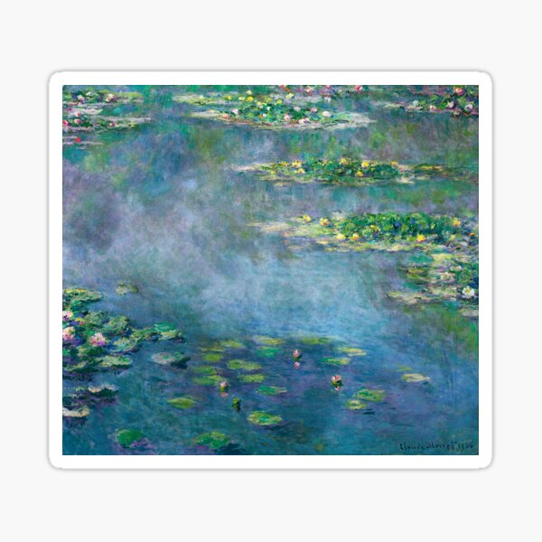 Vista previa del artículo con la obra «Claude Monet - Lirios de agua», diseñado y vendido por artcenter.